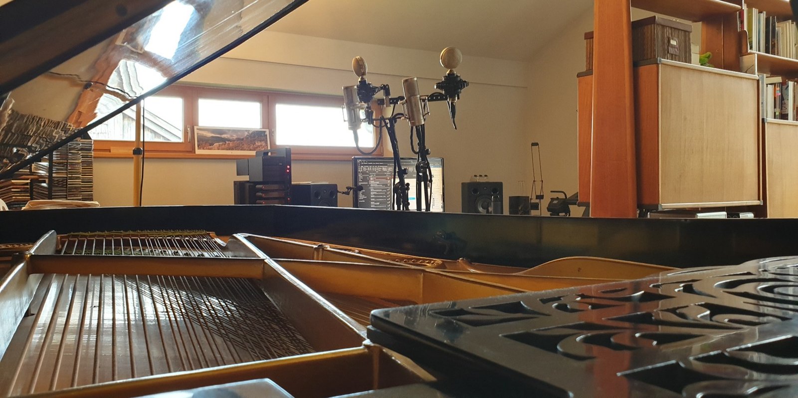DNS Studios' Bechstein Model E concert grand piano (273 cm) from 1928 - 01