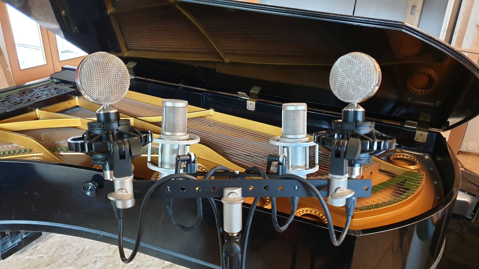 DNS Studios' Bechstein Model E concert grand piano (273 cm) from 1928 - 02