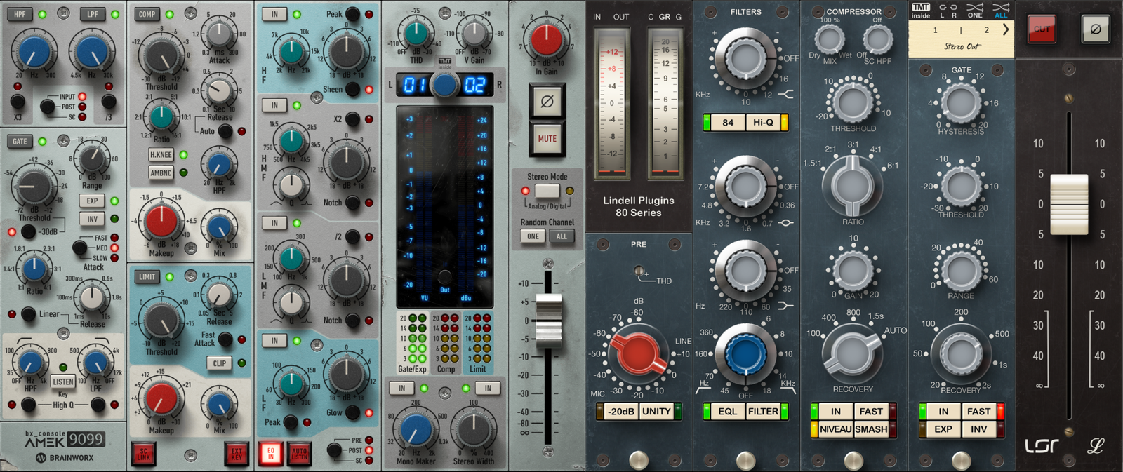 AMEK 9099 Console | NEVE 8028 (Lindell 80) Console
