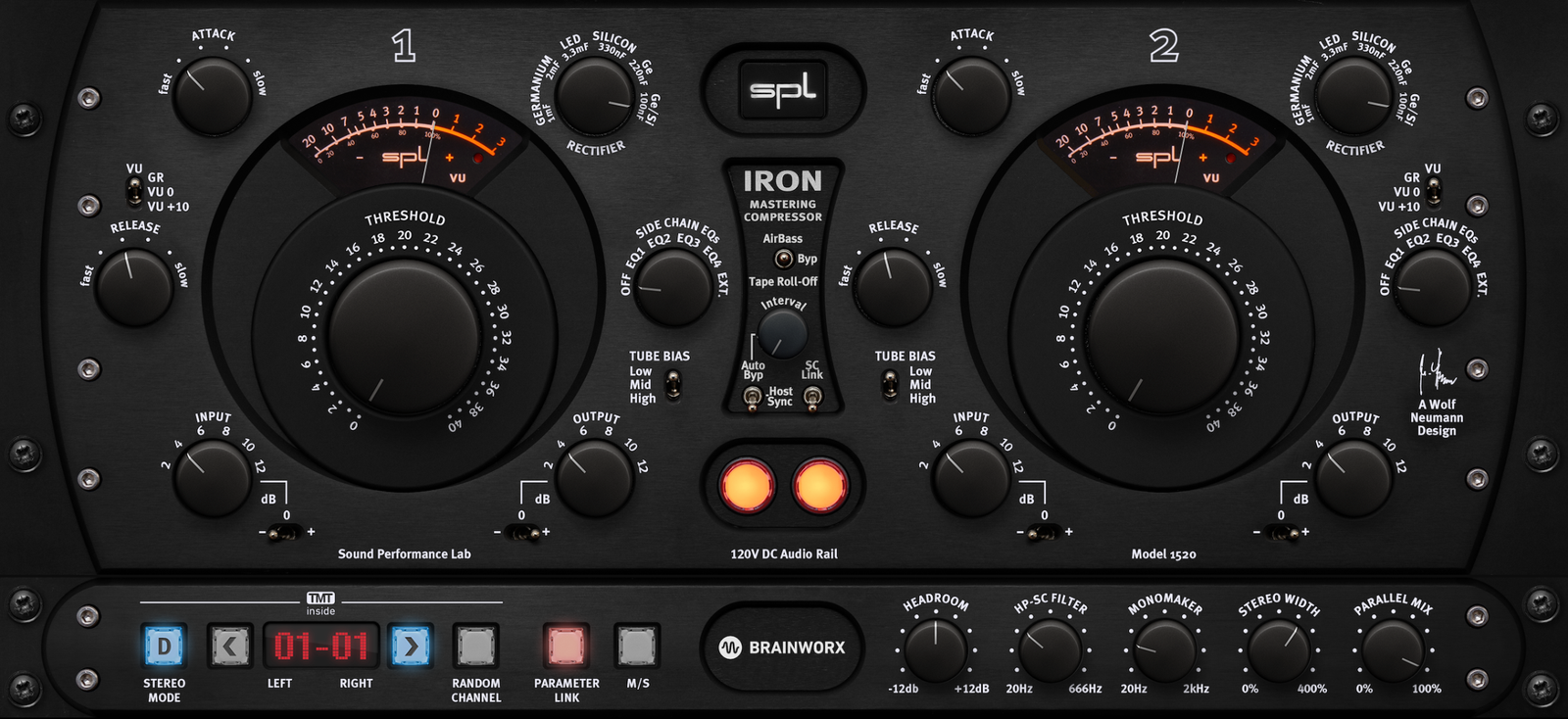SPL IRON Vari-Mu Mastering Compressor